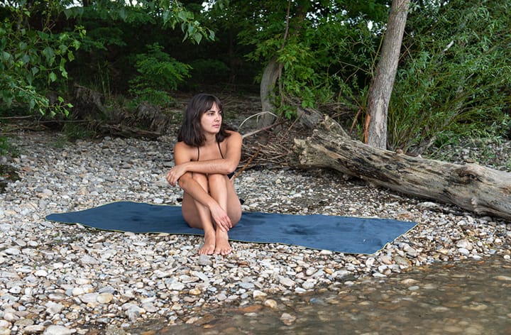 Cocoon Microfiber Towel Poncho Ultralight Anchor Grey Cocoon