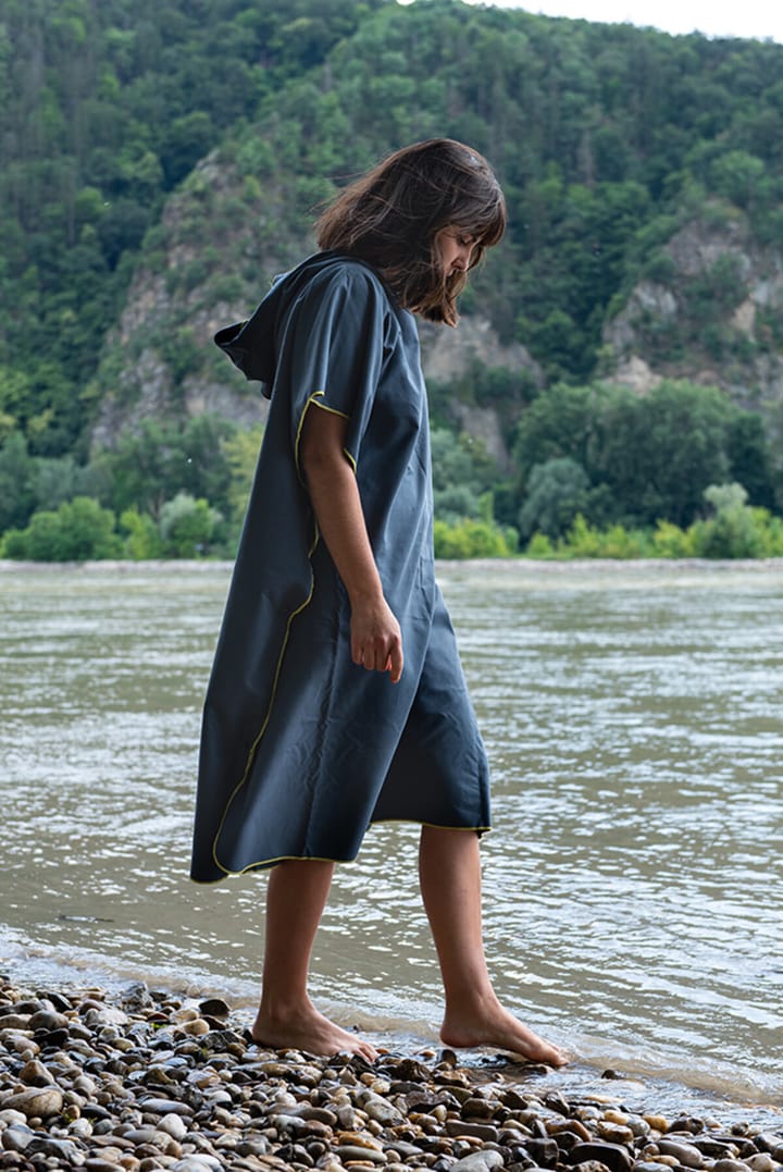 Cocoon Microfiber Towel Poncho Ultralight Anchor Grey Cocoon