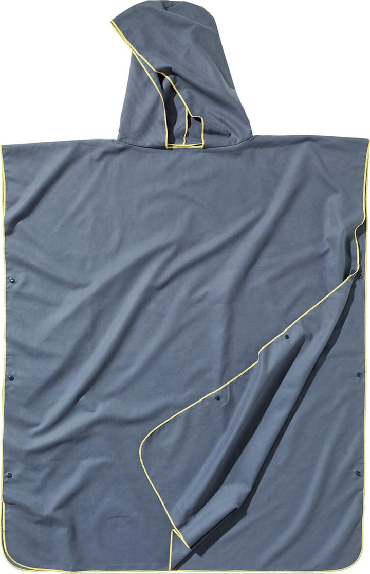 Cocoon Microfiber Towel Poncho Ultralight Anchor Grey Cocoon