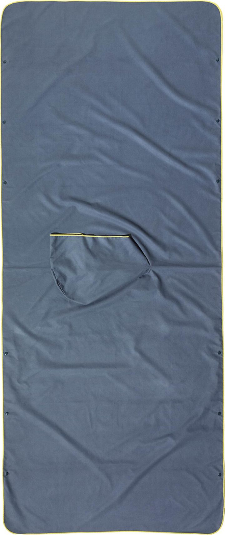 Cocoon Microfiber Towel Poncho Ultralight Anchor Grey Cocoon