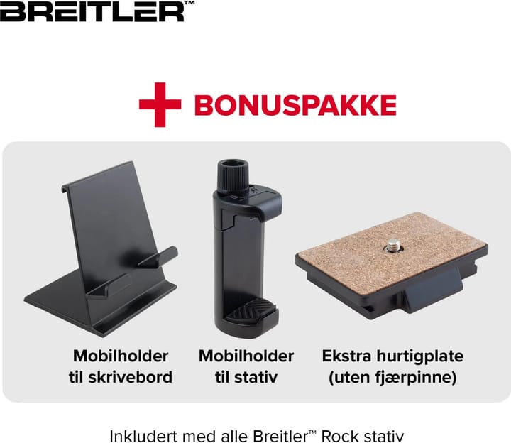 Breitler Rock 206 Stativ Aluminium Tripod Breitler