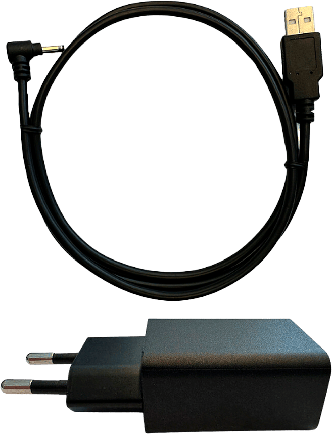 Lader Artemis, Supra, G-Serien Inkl. Strømadapter 220v+Usb-A-Kabel Svart Tracker