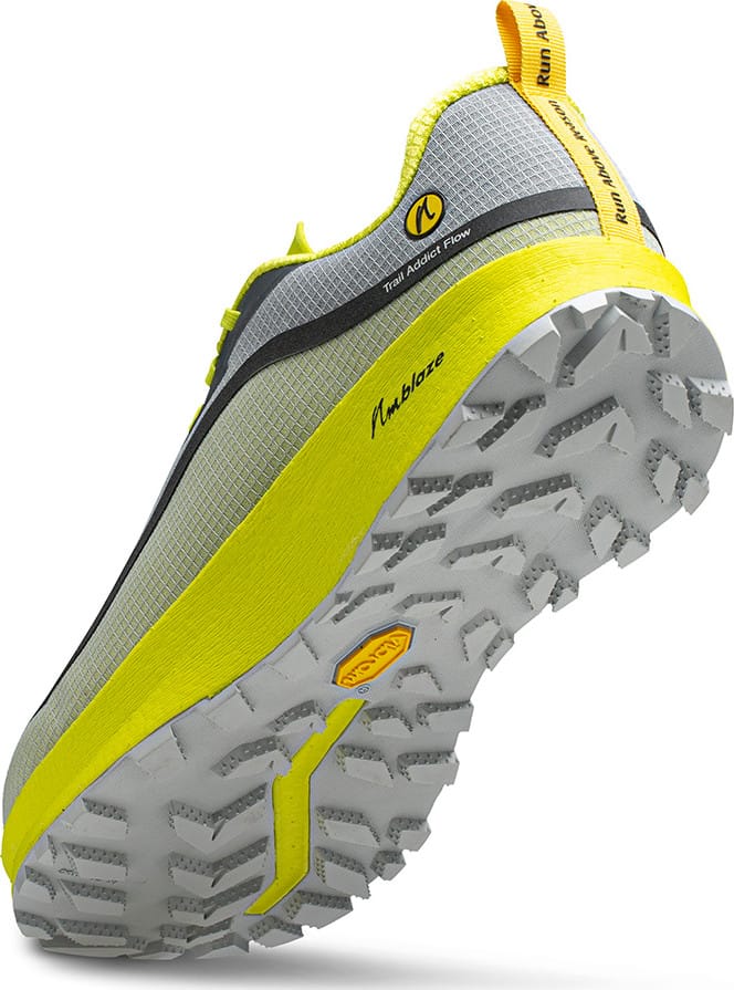 Joe Nimble Men's Trail Addict Flow Yellow/Grey Joe Nimble