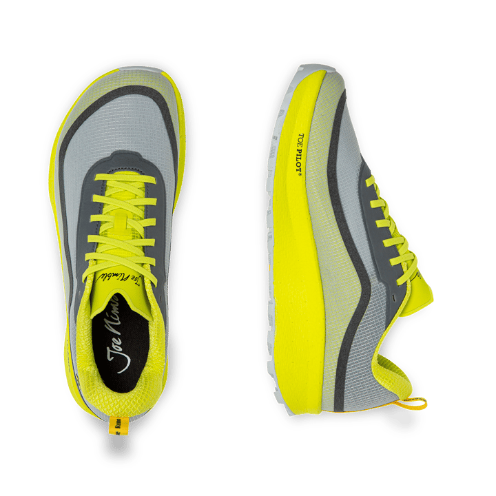 Joe Nimble Men's Trail Addict Flow+ Yellow/Grey II Joe Nimble