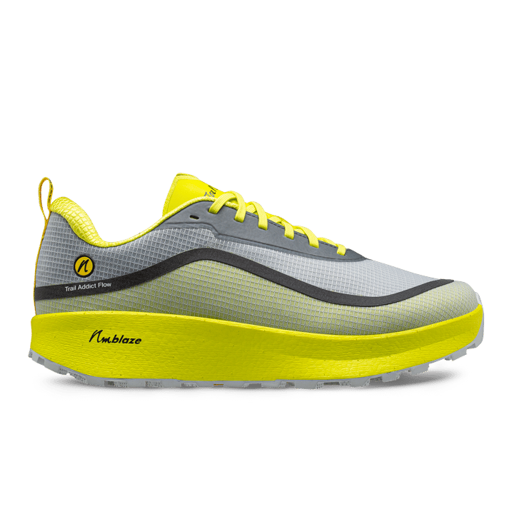 Joe Nimble Men's Trail Addict Flow+ Yellow/Grey II Joe Nimble