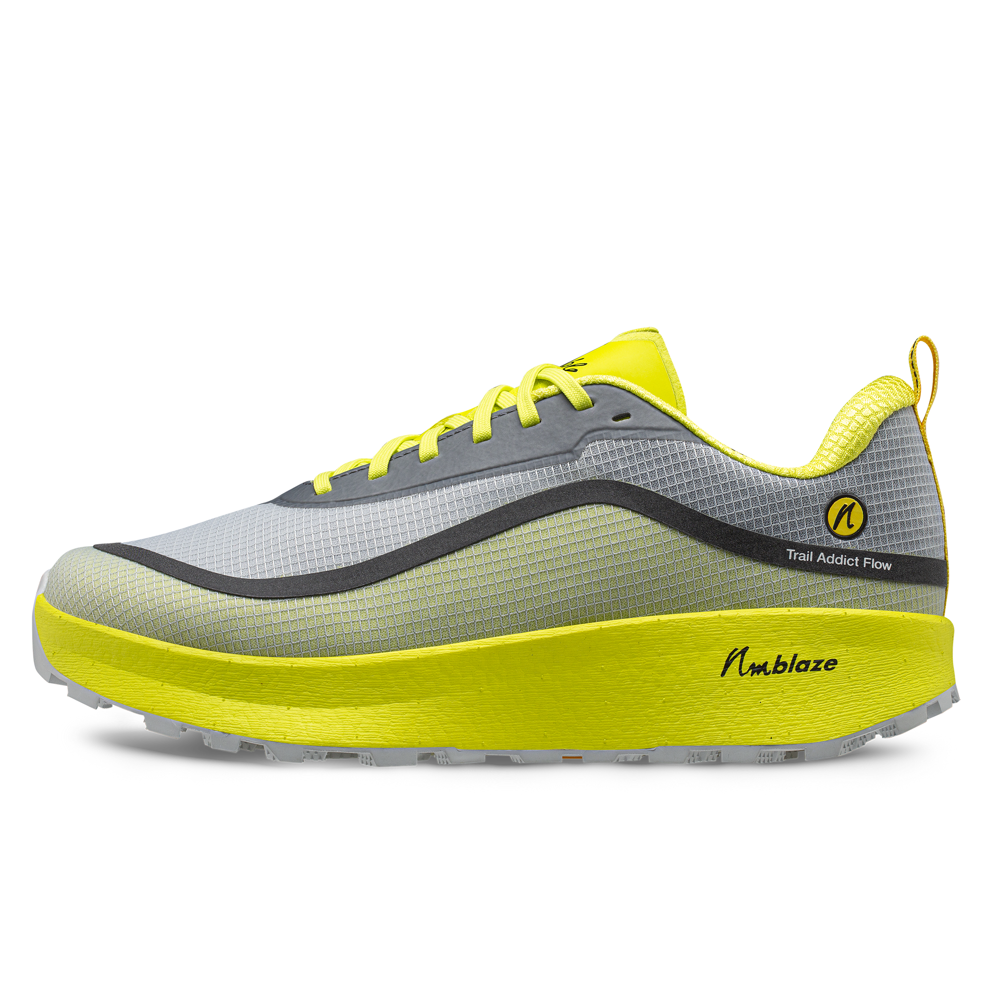 Joe Nimble Men's Trail Addict Flow+ Yellow/Grey II