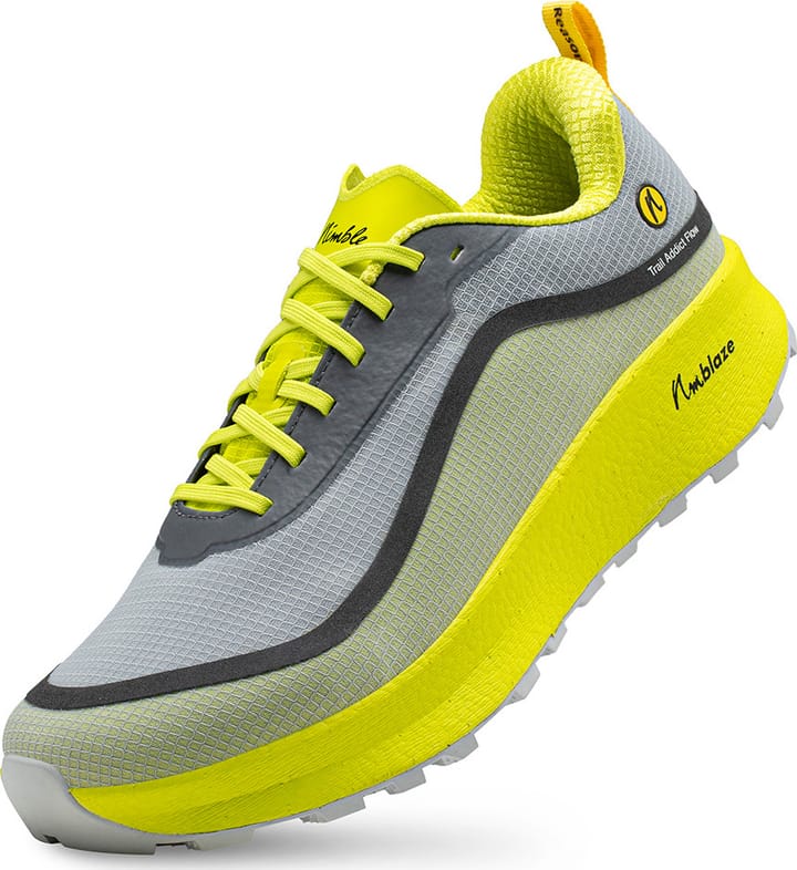 Joe Nimble Men's Trail Addict Flow Yellow/Grey Joe Nimble