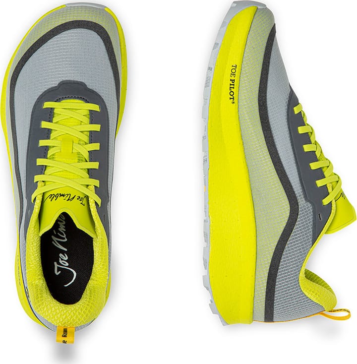 Joe Nimble Men's Trail Addict Flow Yellow/Grey Joe Nimble