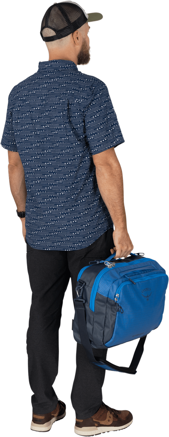 Osprey Transporter Carry-On Boarding Bag Blue Flame/Scoria Blue Osprey