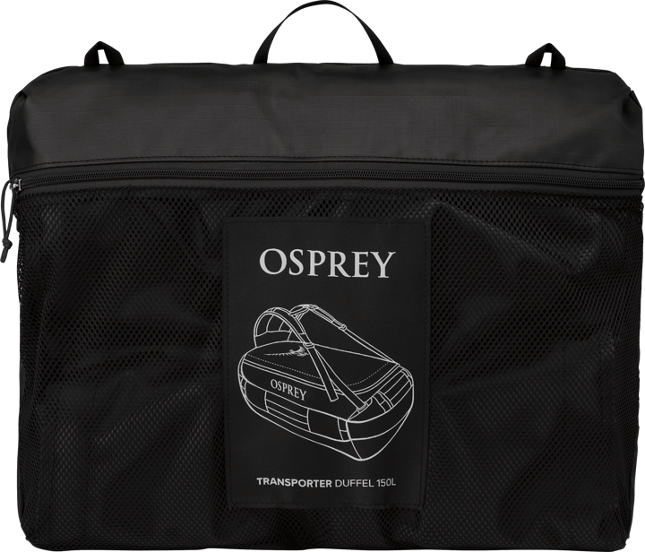 Osprey Transporter Duffel 150 Raven Black/Black Osprey Osprey Transporter Duffel 150 Raven Black/Black Osprey
