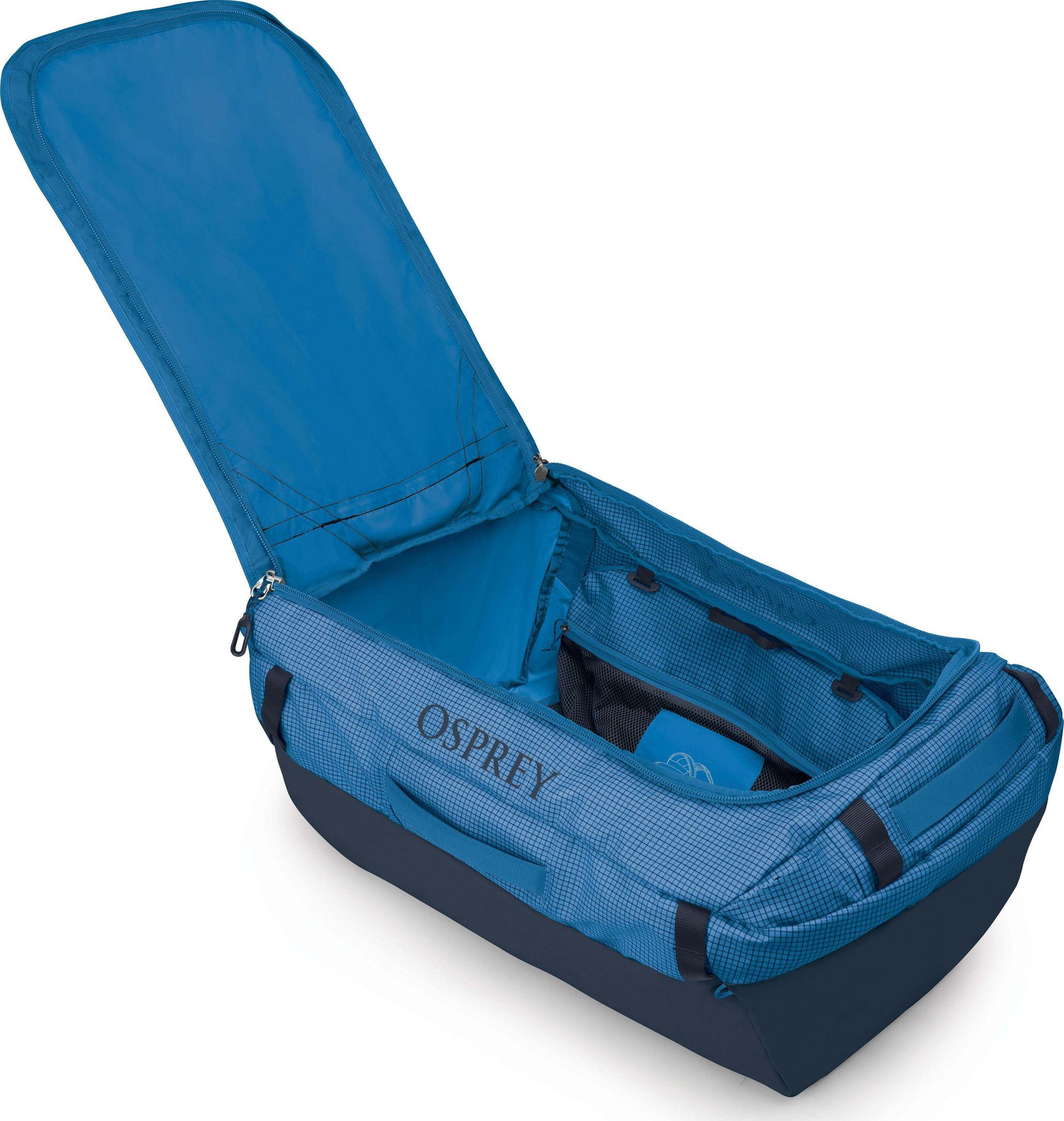 Osprey Transporter Duffel 95 Blue Flame/Scoria Blue Buy Osprey