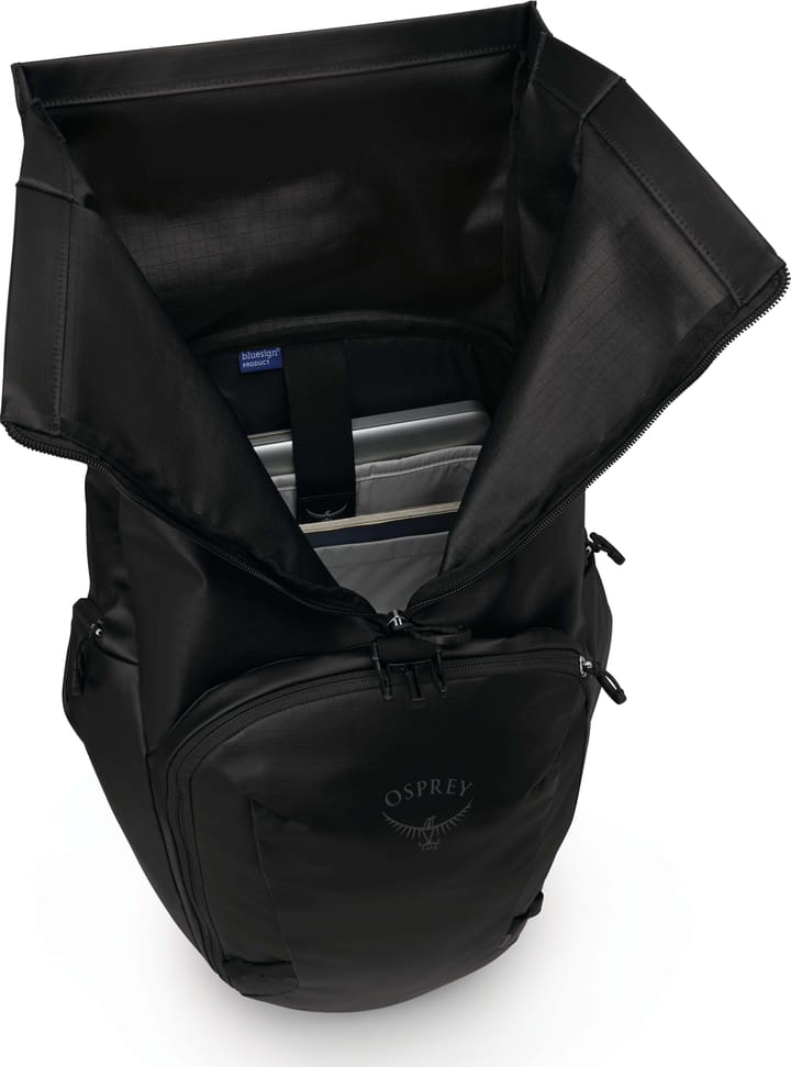 Osprey Transporter Roll Top Pack Raven Black/Black Osprey