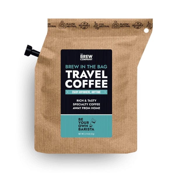 The Brew Company Travel Coffee House Blend, 2 Cups The Brew Company