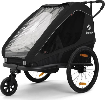 Hamax Traveller Black/black Cykel- & Barnvagnar OneSize
