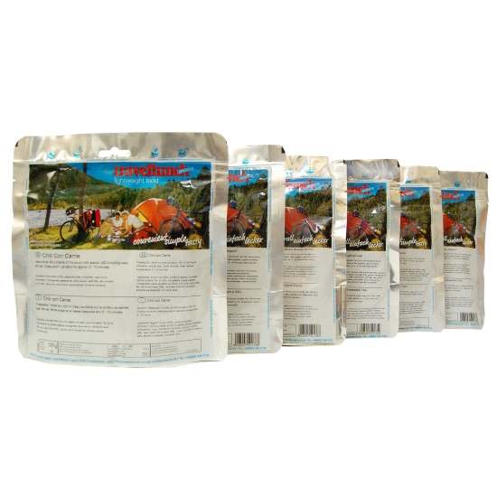 Travellunch 6 Pack 'meal-mix' 125 G Each NoColour Friluftsmat OneSize
