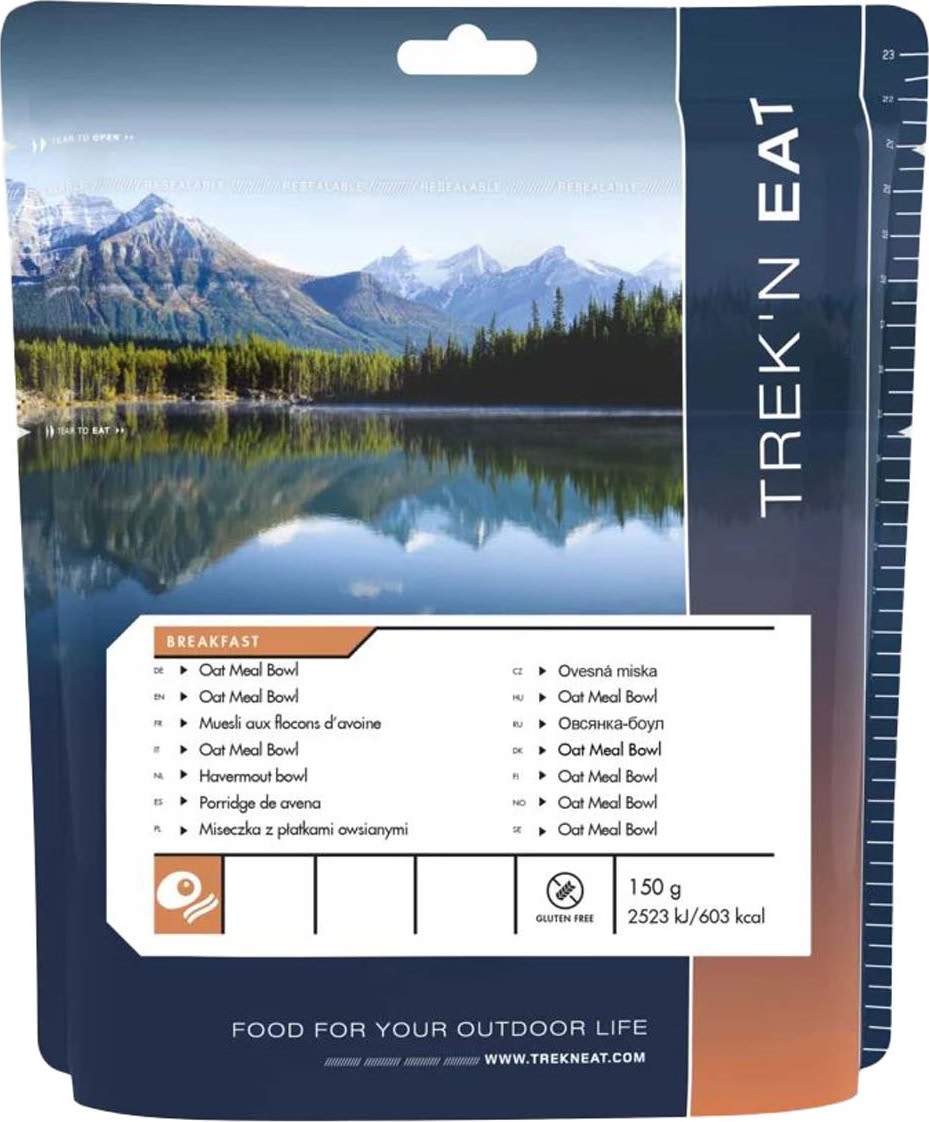 Trek'n Eat Oat Meal Bowl Oat Meal Bowl Friluftsmat No Color OneSize
