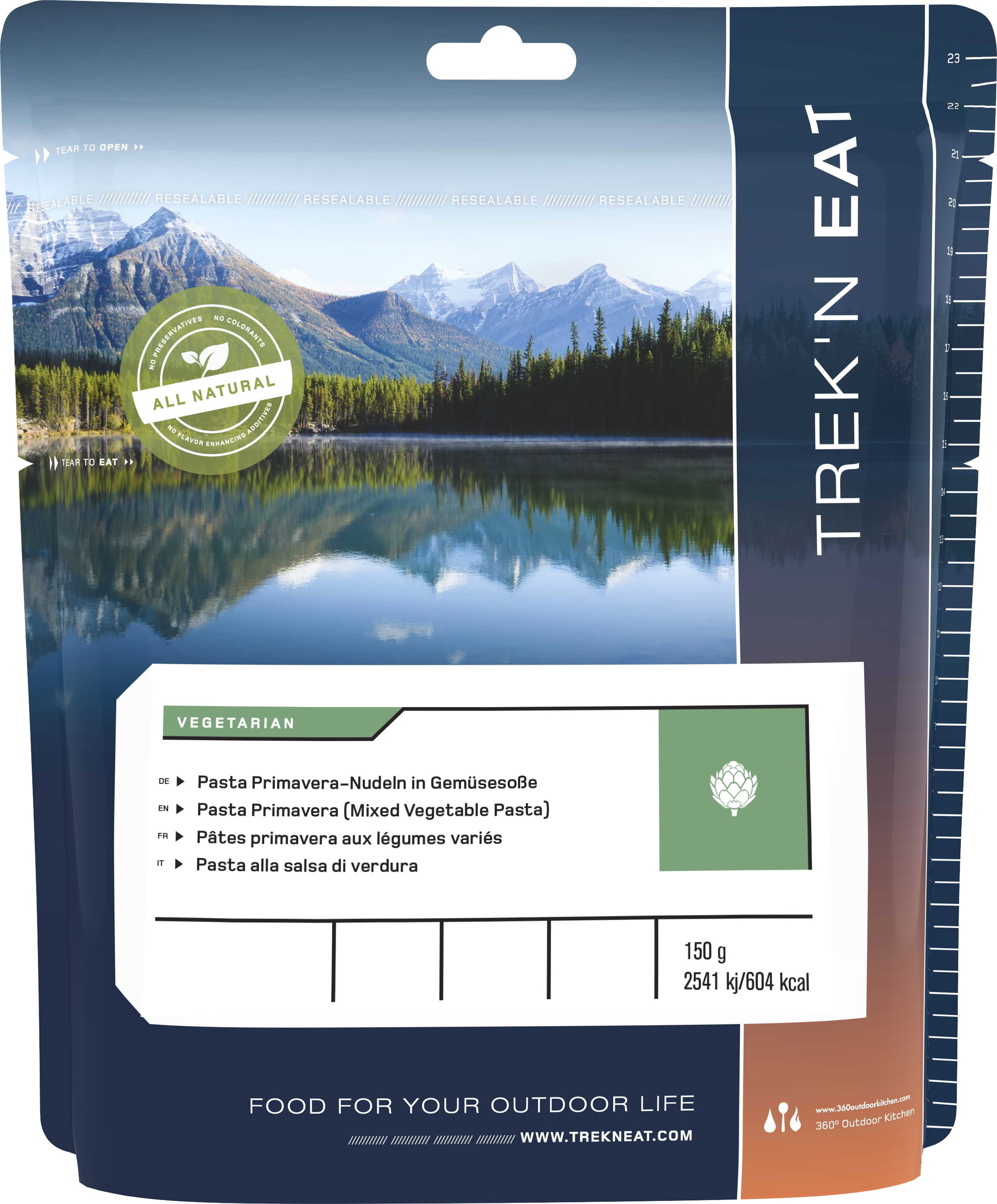 Trek'n Eat Pasta Primavera OneColor Friluftsmat OneSize