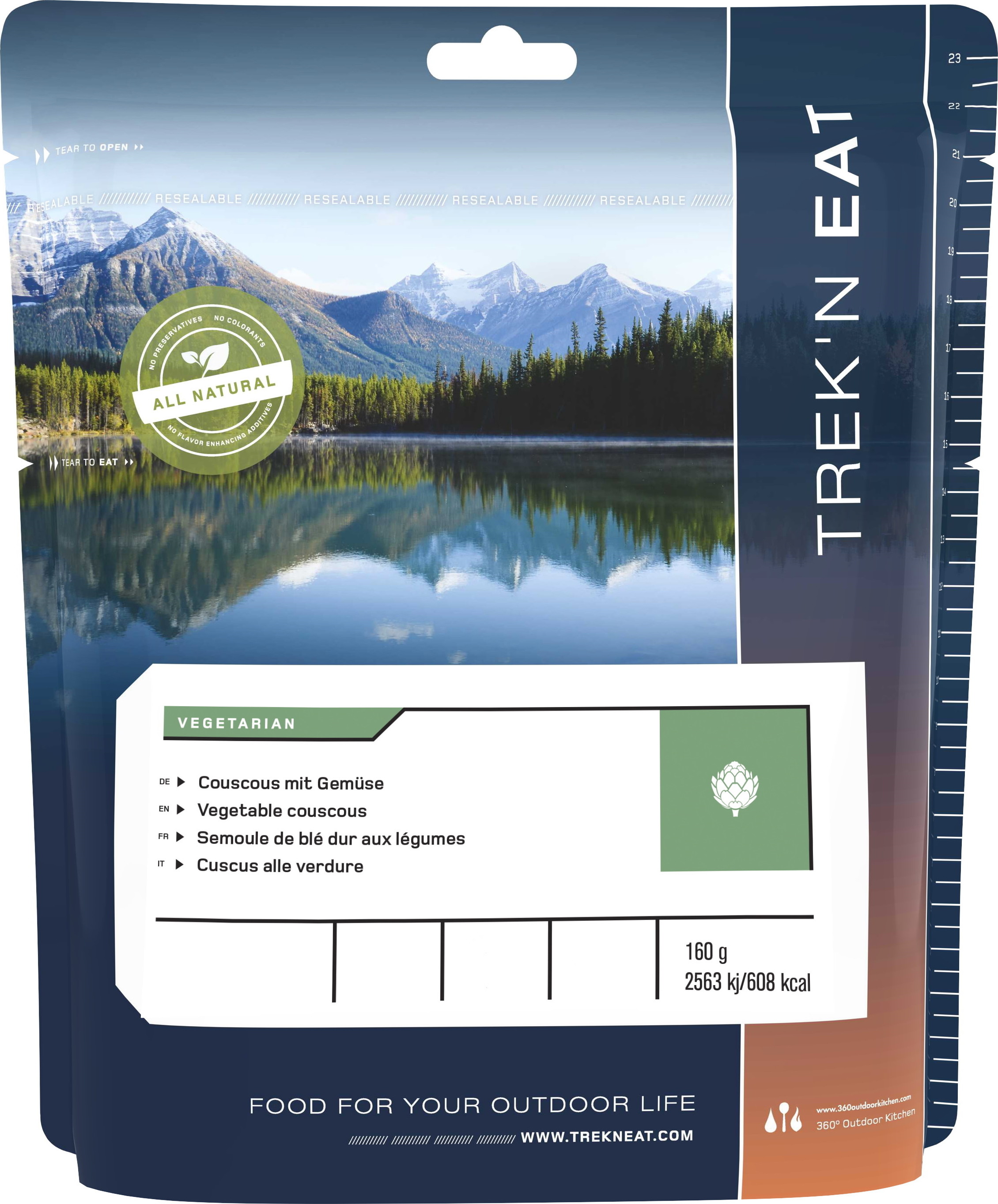 Trek'n Eat Vegetable Couscous Silver Friluftsmat OneSize