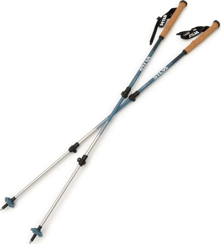 Silva Trekking Poles Alu Tele Black Silva