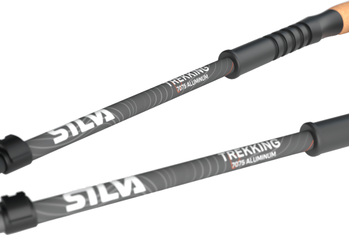 Silva Trekking Poles Aluminium Cork Black Silva Silva Trekking Poles Aluminium Cork Black Silva