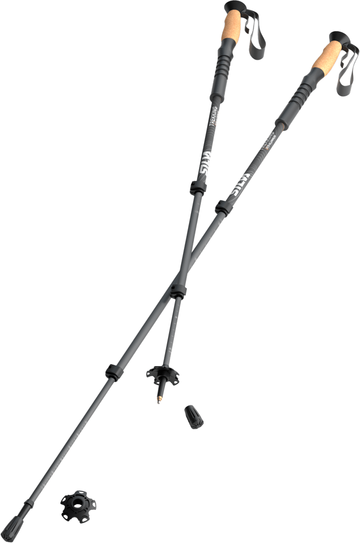 Silva Trekking Poles Aluminium Cork Black Silva