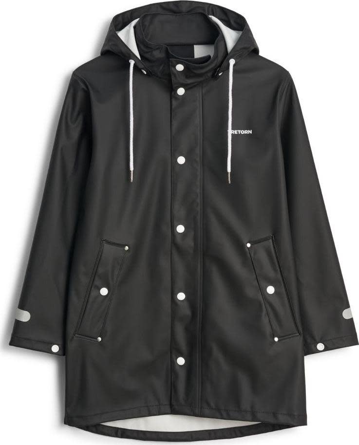 Juniors' Wings Rain Jacket 010/Black