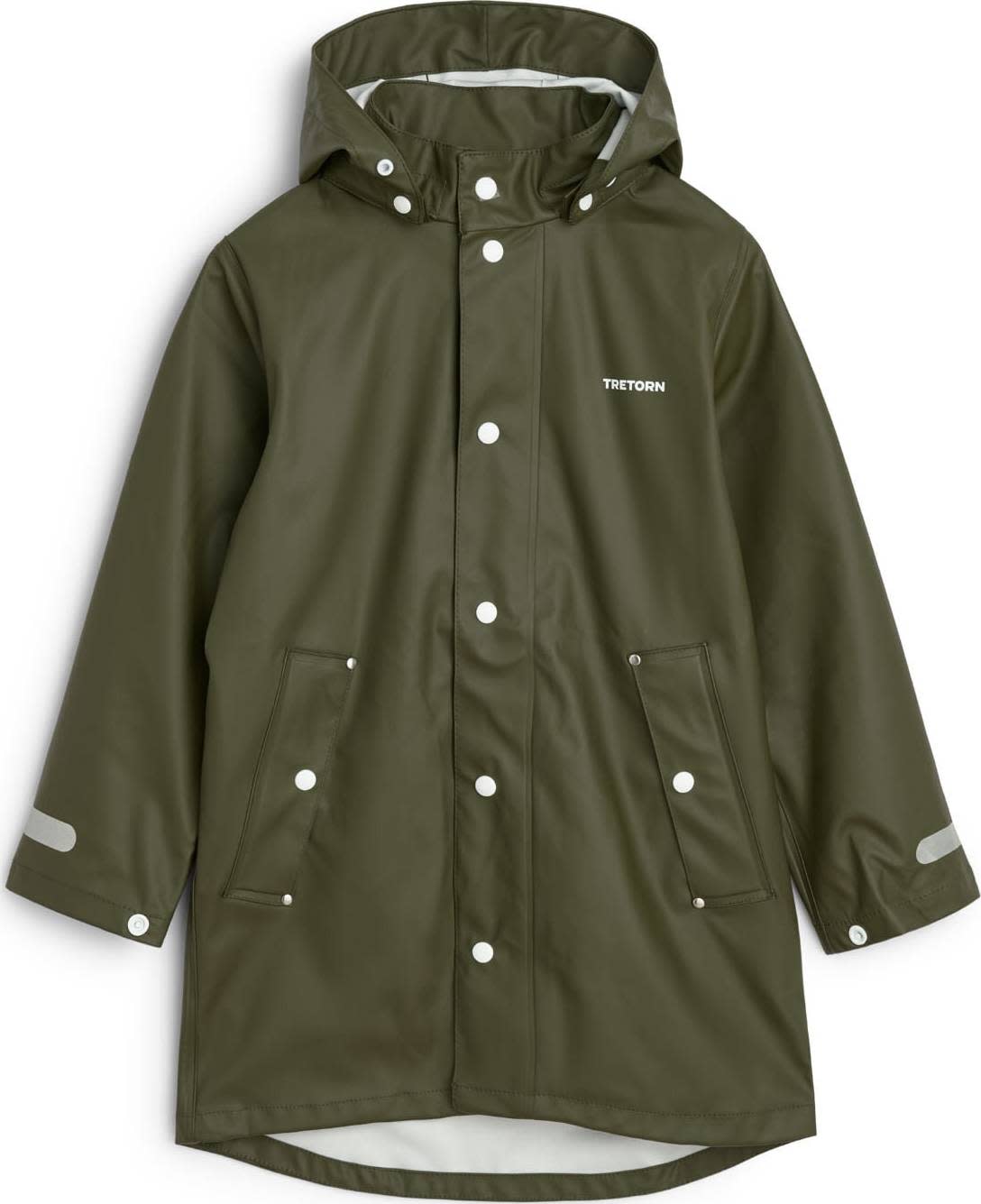 Tretorn Juniors’ Wings Rain Jacket Forest Gree