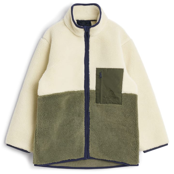 Tretorn Junior Sarek Camp Jacket Offwhite/Field Green Tretorn Tretorn Junior Sarek Camp Jacket Offwhite/Field Green Tretorn