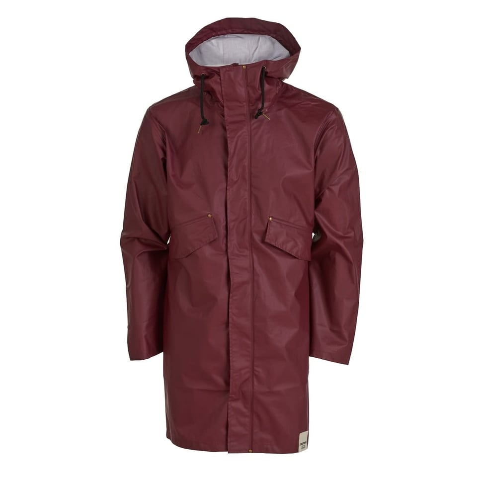 Unisex PU Parka