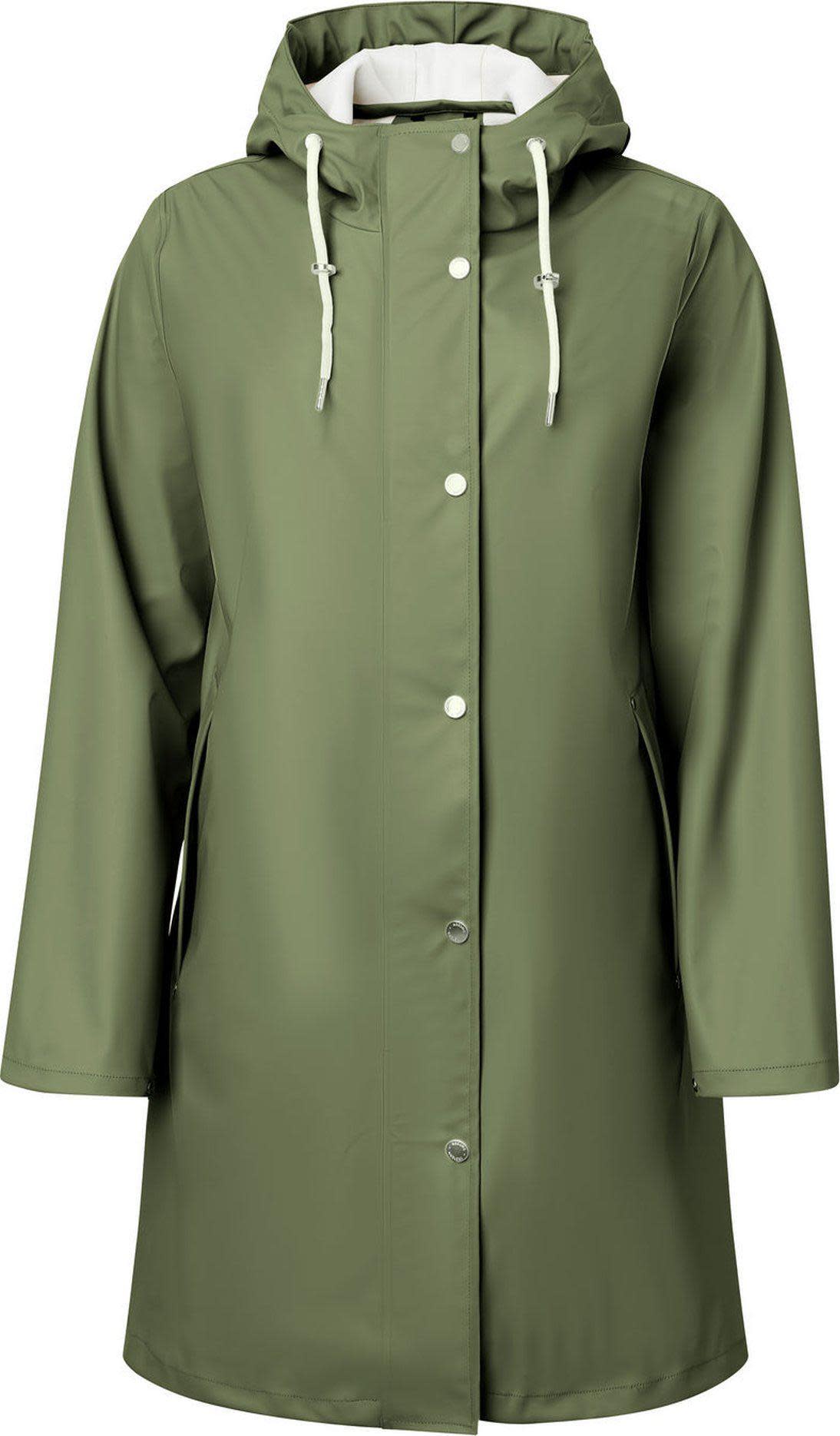 Tretorn Women's Wings A-Shape Rain Coat 525/Oil Green