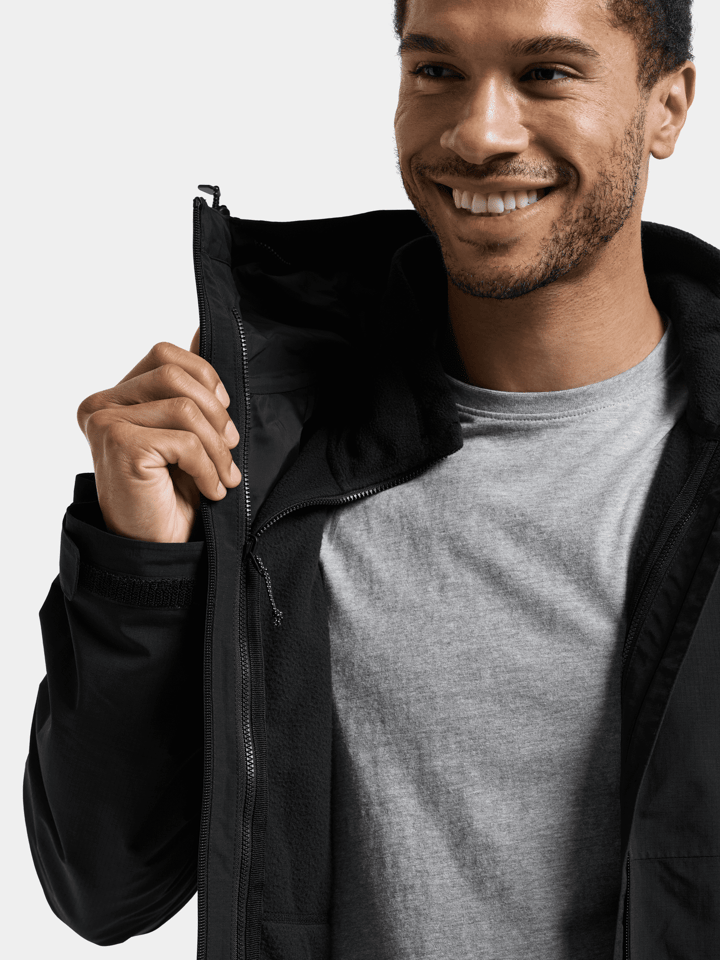 Didriksons Men's Trien 3-in-1 Jacket Black Didriksons