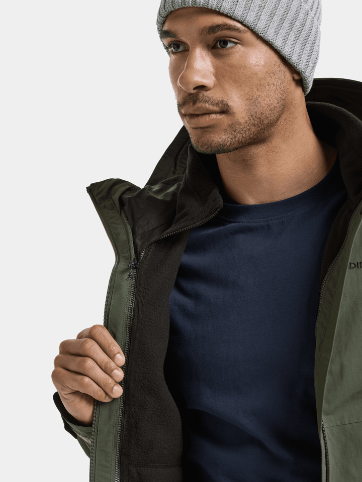 Didriksons Men's Trien 3-in-1 Jacket Deep Green Didriksons