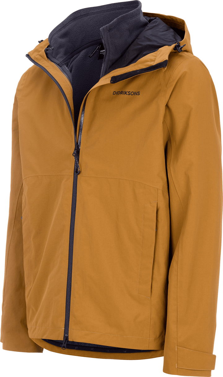 Didriksons Men's Trien 3-in-1 Jacket Spice Brown Didriksons