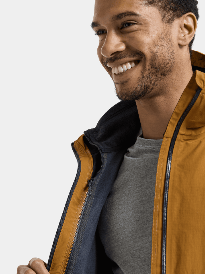 Didriksons Men's Trien 3-in-1 Jacket Spice Brown Didriksons