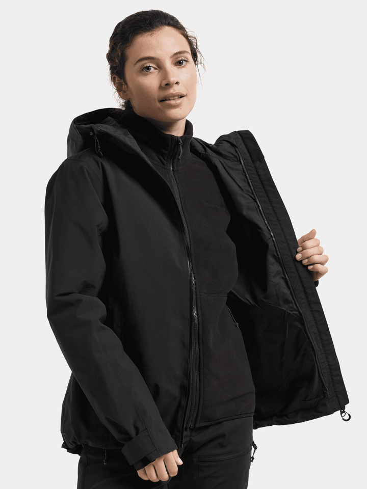 Didriksons Women's Trinya 3-in-1 Jacket Black Didriksons