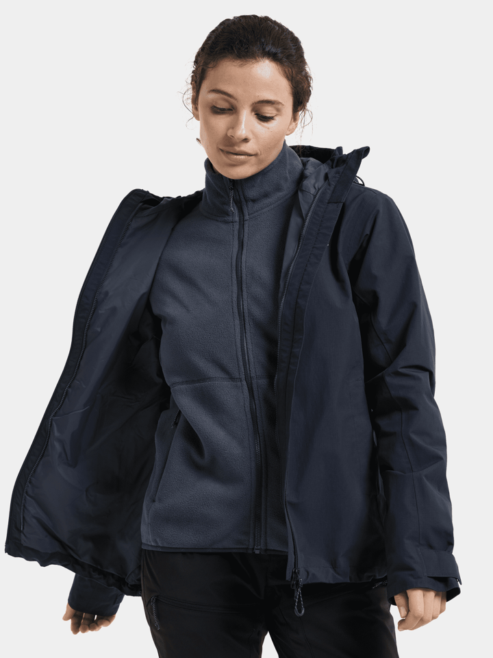 Didriksons Women's Trinya 3-in-1 Jacket Dark Night Blue Didriksons