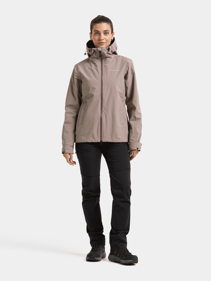 Didriksons Women's Trinya 3-in-1 Jacket Ash Brown Didriksons
