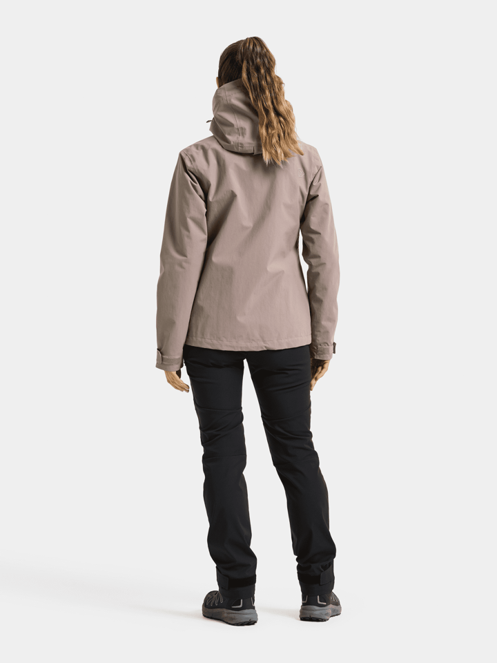 Didriksons Women's Trinya 3-in-1 Jacket Ash Brown Didriksons