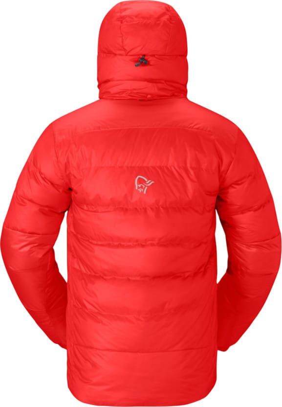 Norrøna Trollveggen Down800 Hood M'S Flame Scarlet Norrøna Norrøna Trollveggen Down800 Hood M'S Flame Scarlet Norrøna