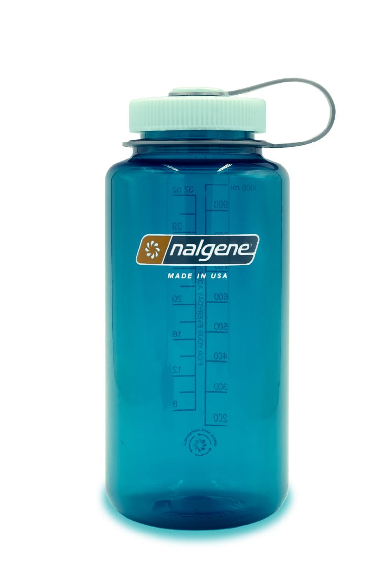 Nalgene 1L Wide Mouth Sustain Green Turquoise