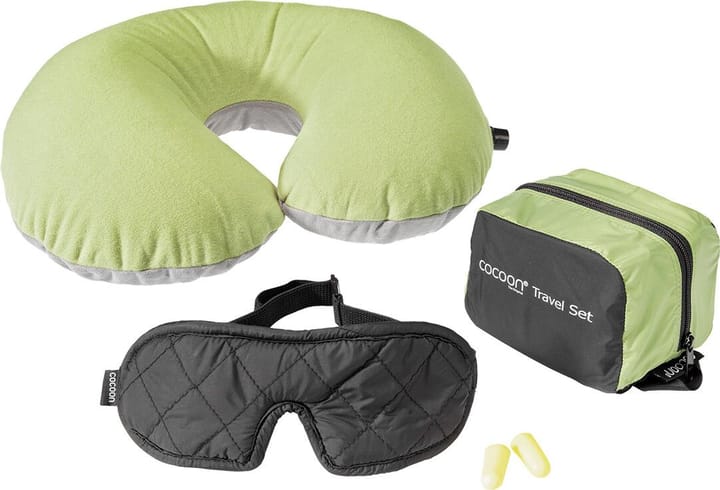 Cocoon Travel Set Ultralight 3 Pieces Wasabi/Black Cocoon