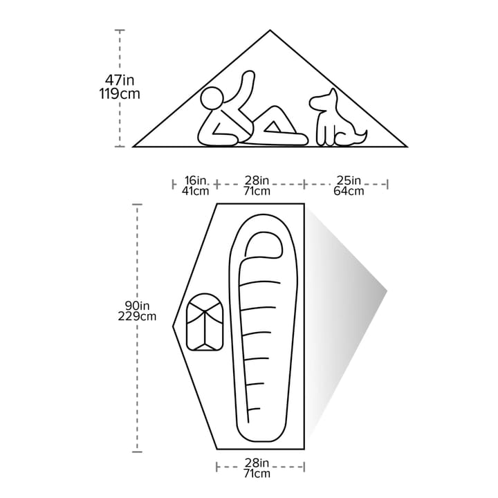 Big Agnes String Ridge VST 1.5 Asphalt/mint Leaf Big Agnes