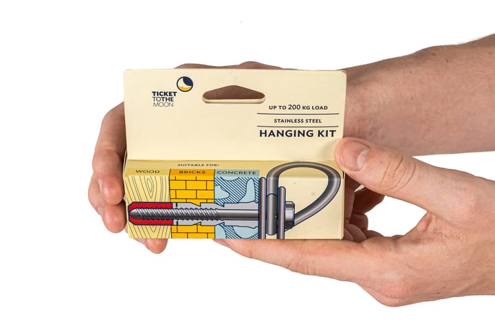 Ticket to the Moon Hammock Anchors Pair Of Hangers For Concrete Walls Aluminium Ticket to the Moon Ticket to the Moon Hammock Anchors Pair Of Hangers For Concrete Walls Aluminium Ticket to the Moon