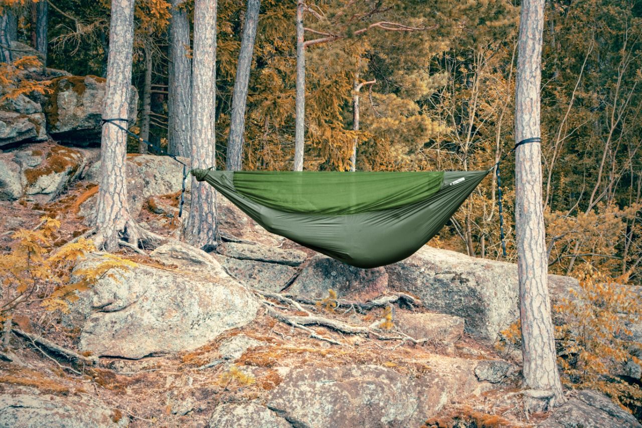 Ticket to the Moon Original Pro Hammock 325x170 Green