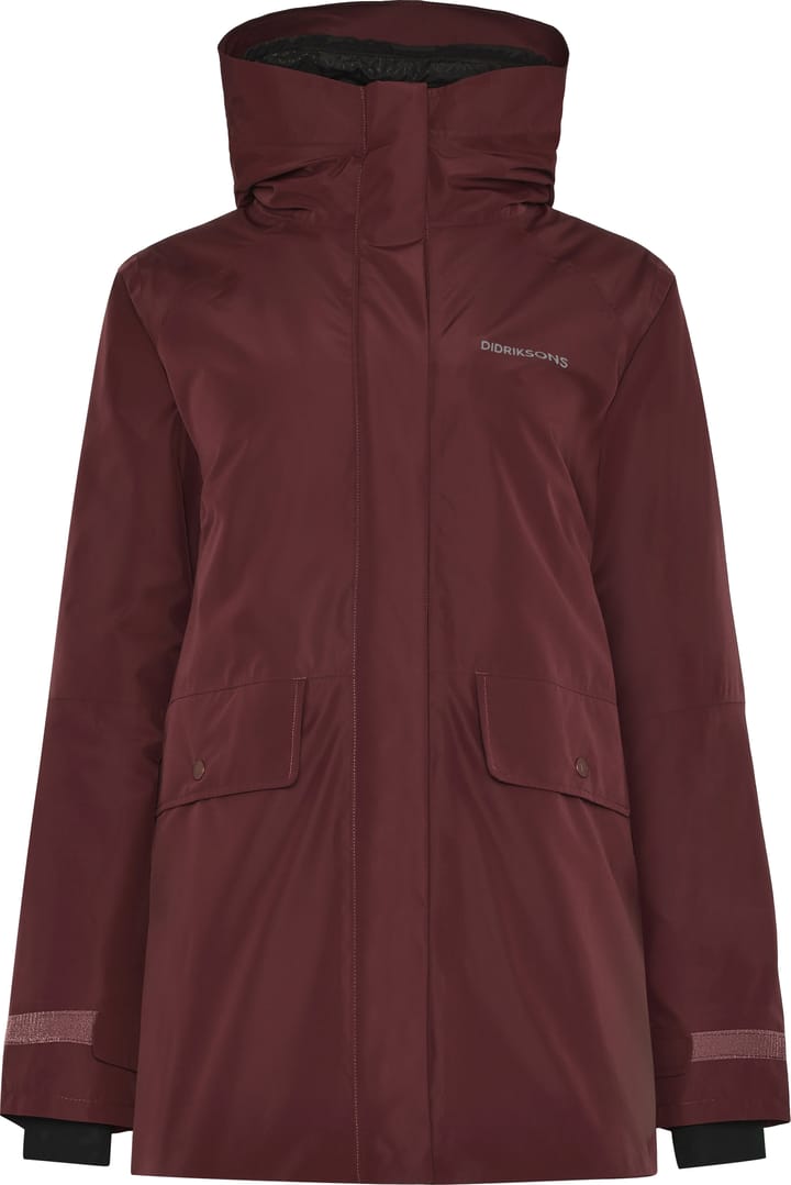 Didriksons Women's Tuva Parka Old Rust Didriksons Didriksons Women's Tuva Parka Old Rust Didriksons