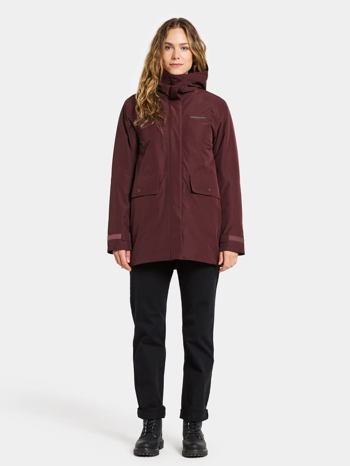 Didriksons Women's Tuva Parka Old Rust Didriksons