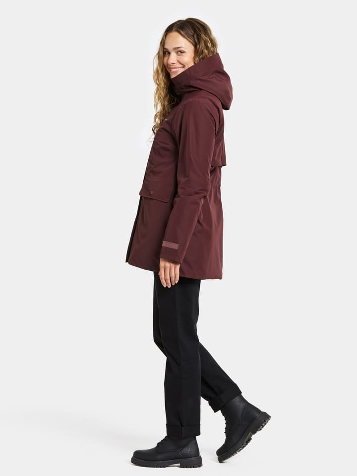 Didriksons Women's Tuva Parka Old Rust Didriksons Didriksons Women's Tuva Parka Old Rust Didriksons