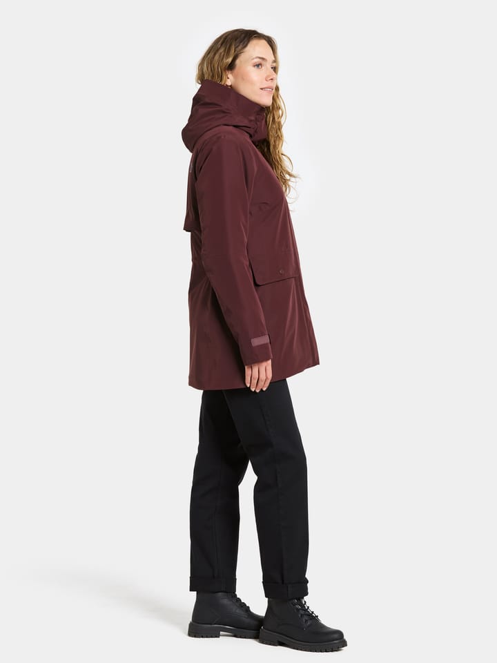 Didriksons Women's Tuva Parka Old Rust Didriksons Didriksons Women's Tuva Parka Old Rust Didriksons