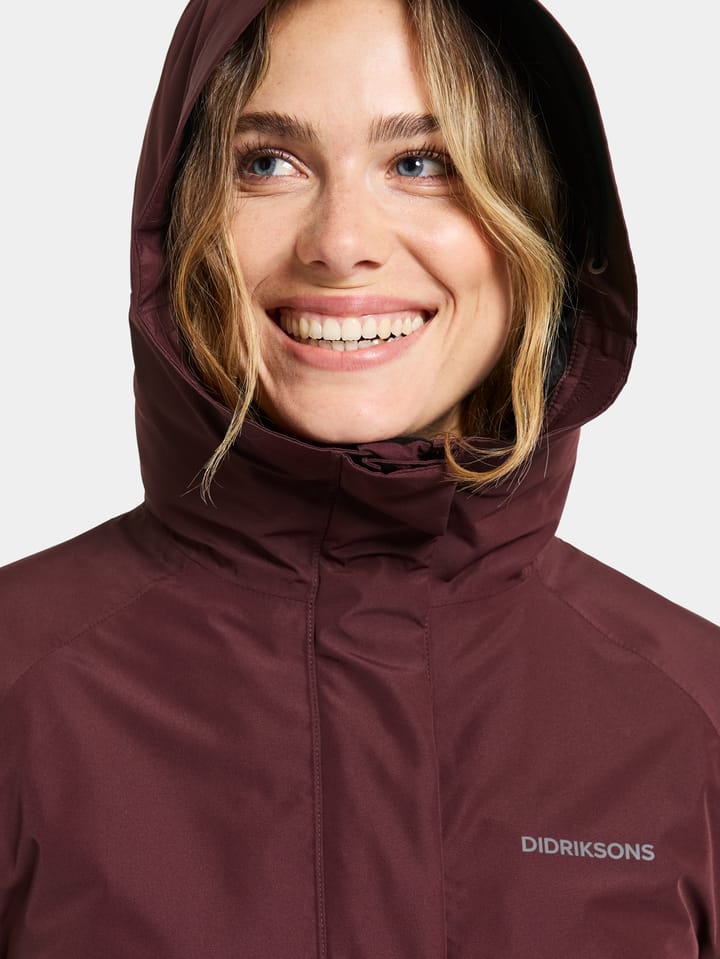 Didriksons Women's Tuva Parka Old Rust Didriksons Didriksons Women's Tuva Parka Old Rust Didriksons