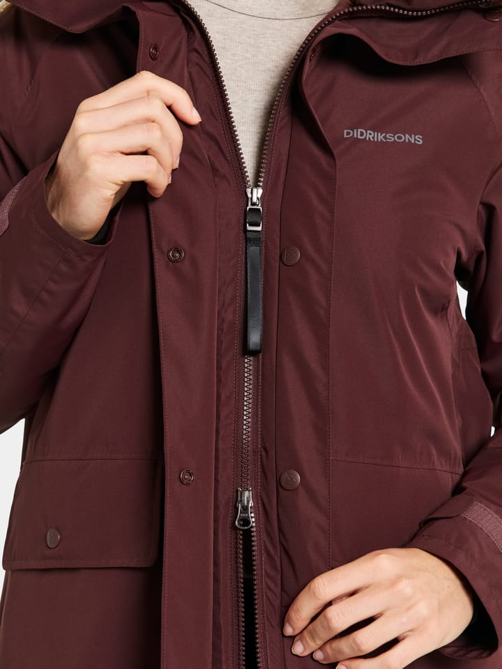Didriksons Women's Tuva Parka Old Rust Didriksons